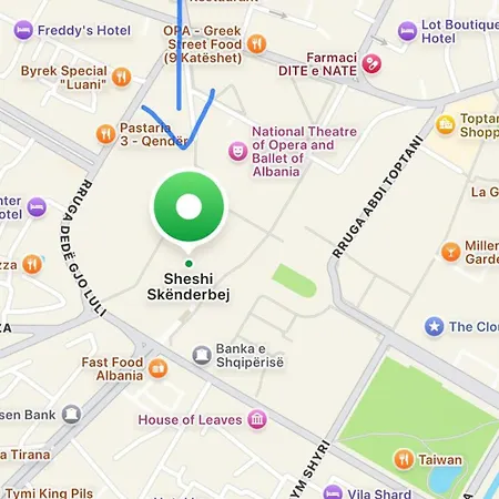 Appartement Center Tirana